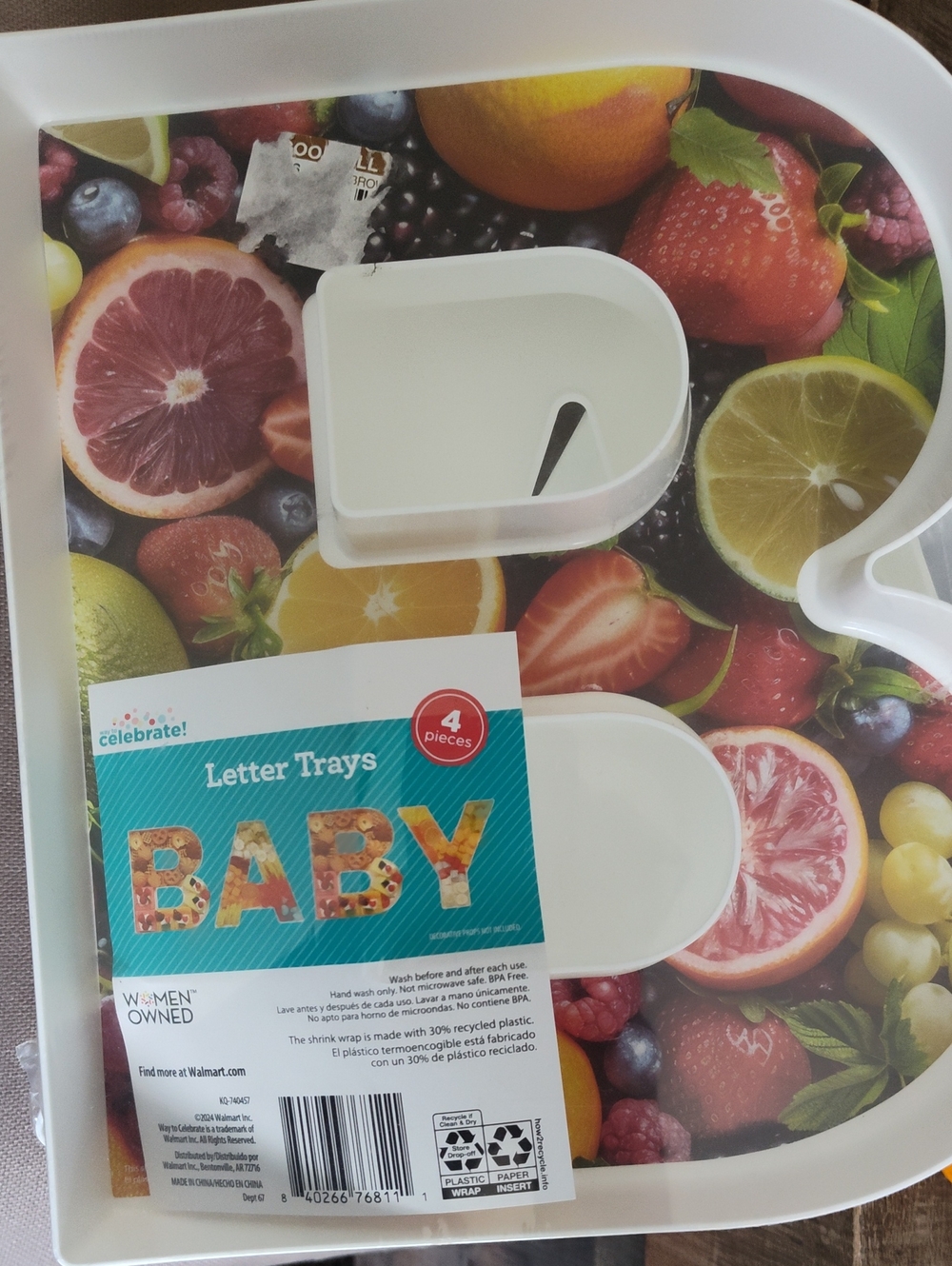 Letter Trays Set "BABY"